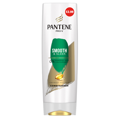 PANTENE SMOOTH & SLEEK CONDITIONER PMP £2.99 230ML