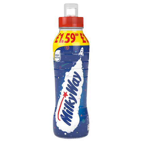 MILKY WAY CHOCOLATE MILK SHAKE DRINK PMP £1.59 350ML