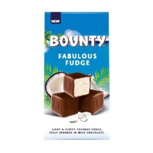 BOUNTY RICH & SMOOTH COCONUT FUDGE 110G