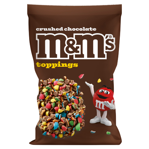 M&M'S CRUSHED CHOCOLATE TOPPINGS 500G