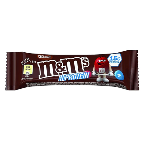 M&M'S CHOCOLATE PROTEIN BAR 51G