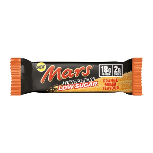 MARS ORANGE LOW SUGAR PROTEIN BAR 55G