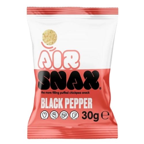 AIRSNAX BLACK PEPPER CRISPS 30G