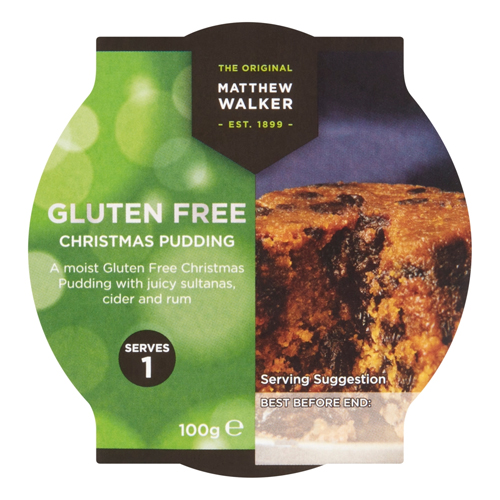 MATTHEW WALKER THE ORIGINAL GLUTEN FREE CHRISTMAS PUDDING 100G