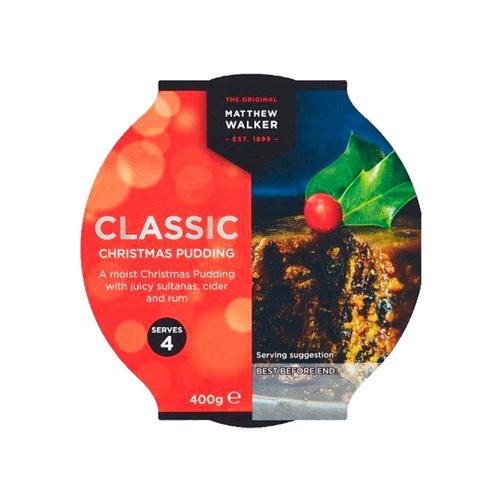 MATTHEW WALKER THE ORIGINAL CLASSIC CHRISTMAS PUDDING 400G