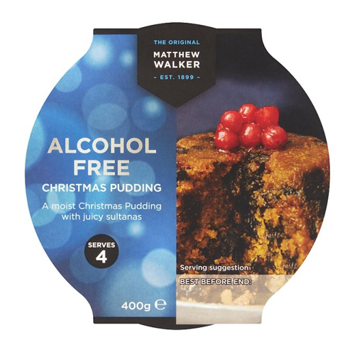 MATTHEW WALKER ALCOHOL FREE CHRISTMAS PUDDING 400G