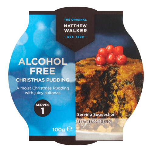MATTHEW WALKER THE ORIGINAL ALCOHOL FREE CHRISTMAS PUDDING 100G