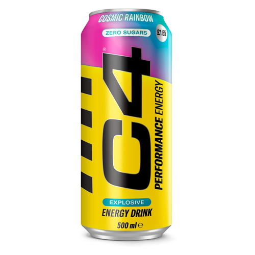 C4 ENERGY COSMIC RAINBOW PMP £1.65 500ML