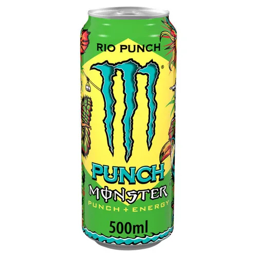 MONSTER ENERGY RIO PUNCH CAN 12X 500ML