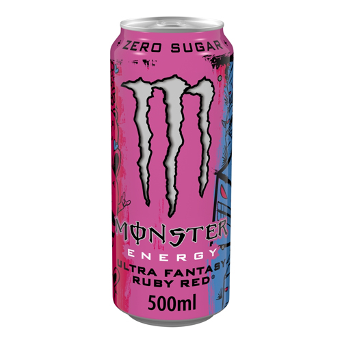 MONSTER ENERGY ULTRA RUBY RED 500ML