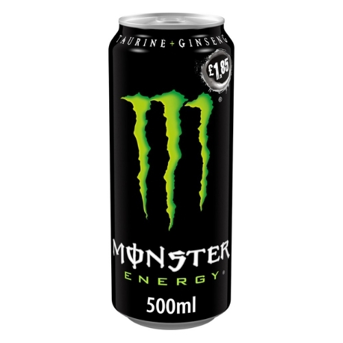 MONSTER ENERGY CAN PMP £1.85 500ML