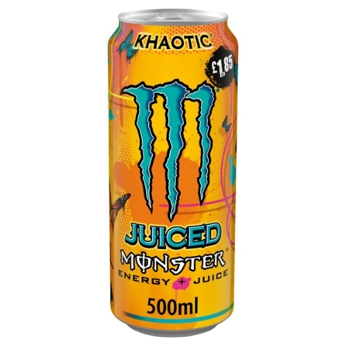 MONSTER KHAOTIC CAN PMP £1.85 500ML