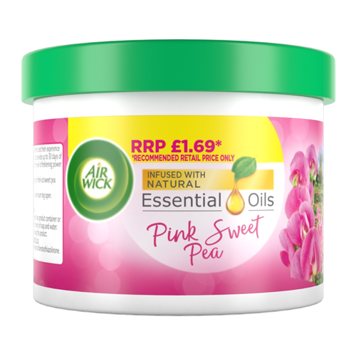 AIRWICK SWEETPEA PMP £1.69 GEL TIN 70G