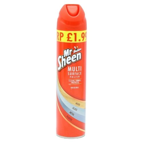 MR.SHEEN AEROSOL ORIGINAL PMP £1.99 250ML