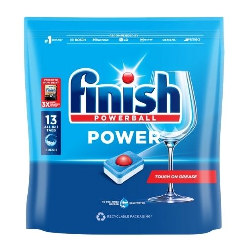 FINISH ALL IN 1 MAX REGULAR DISHWASHER TABLETS PMP £3.49 13S