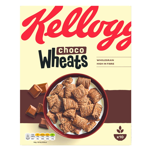 KELLOGG'S CHOCO WHEATS CEREAL 5X 480G