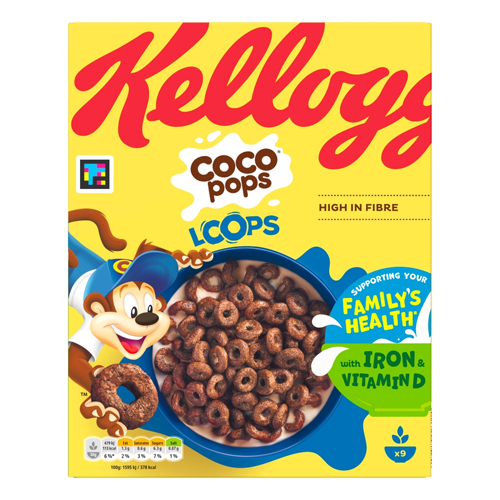 KELLOGG'S COCO POPS LOOPS 5X 285G