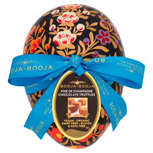 BOOJA-BOOJA FINE DE CHAMPAGNE CHOCOLATE TRUFFLES LARGE EGG 138G