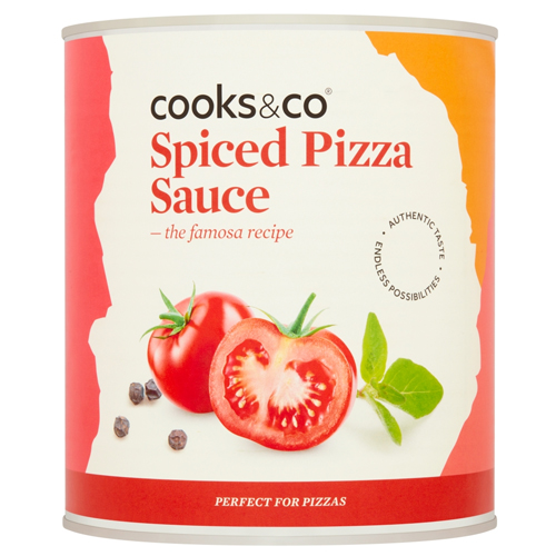 COOKS & CO SPICED PIZZA SAUCE 2.95KG