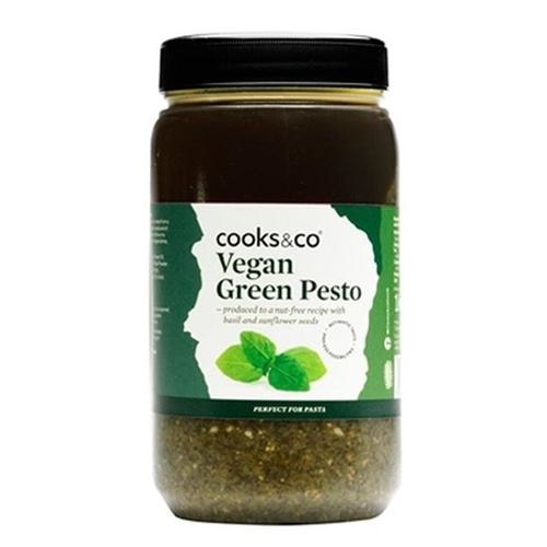 COOKS & CO VEGAN GREEN PESTO 1.1KG