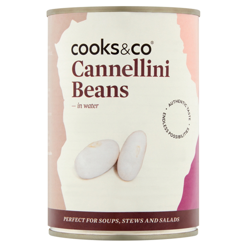 COOKS & CO CANNELLINI BEANS 400G
