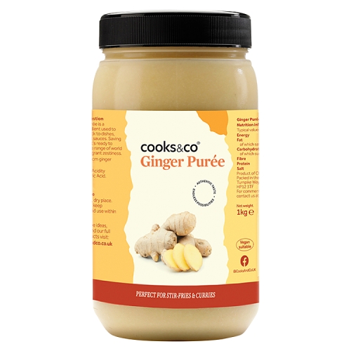 COOKS & CO GINGER PUREE 1KG