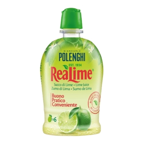 POLENGHI REAL LIME JUICE 6X 200ML
