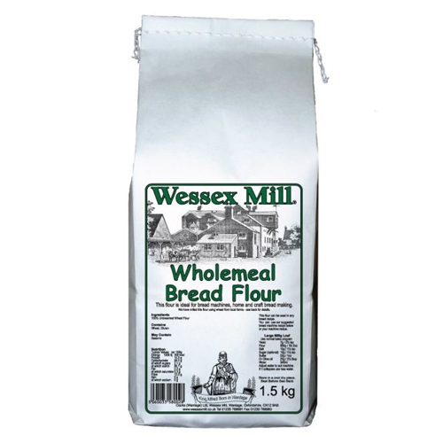 WESSEX MILL WHOLEMEAL BREAD FLOUR 1.5KG