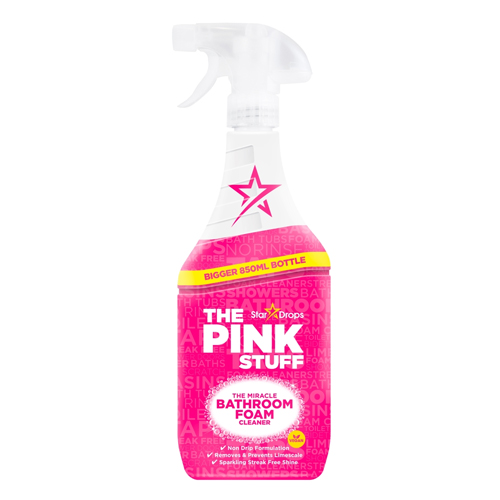 STAR DROPS PINK STUFF BATHROOM FOAM BIG BOTTLE 850ML