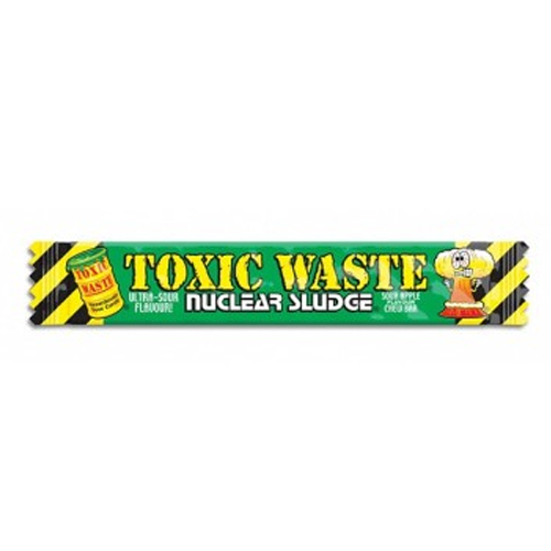 TOXIC WASTE APPLE CHEW BAR 20G