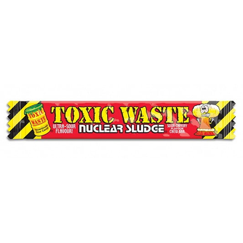 TOXIC WASTE NUCLEAR SLUDGE CHERRY CHEW BAR 20G