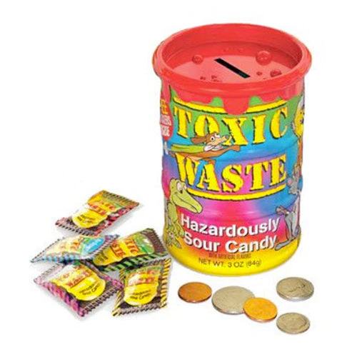 TOXIC WASTE MONEY BANK TYE-DYE 84G
