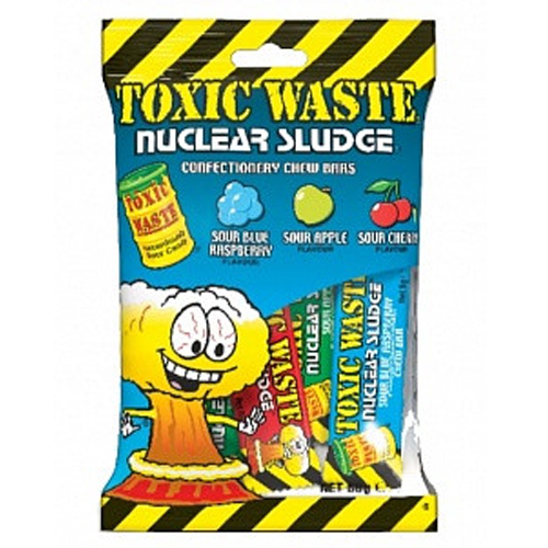 TOXIC WASTE MINI CHEW BARS 80G