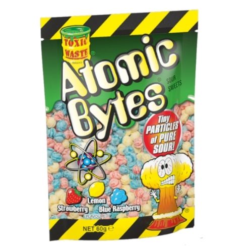 TOXIC WASTE ATOMIC BYTES GUSSETT PACK 60G