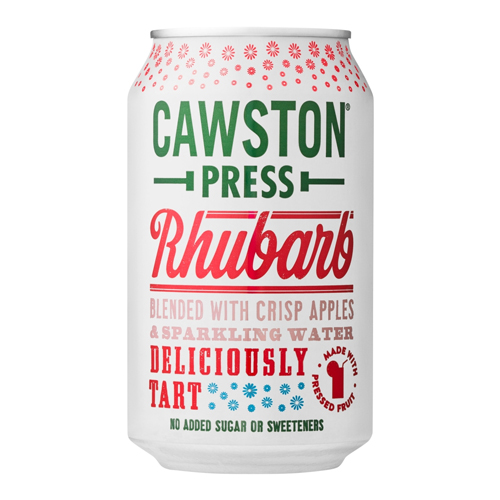 CAWSTON PRESS SPARKLING APPLE & RHUBARB 0ML