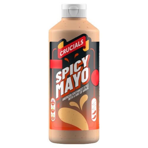 CRUCIALS SAUCE SPICY MAYO  PMP £1.49 500ML