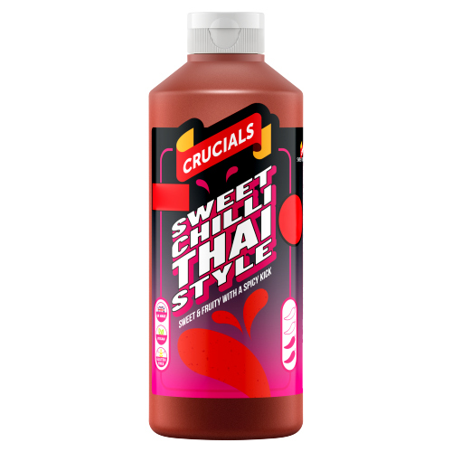 CRUCIALS SAUCE THAI SWEET CHILLI  PMP £1.49 500ML