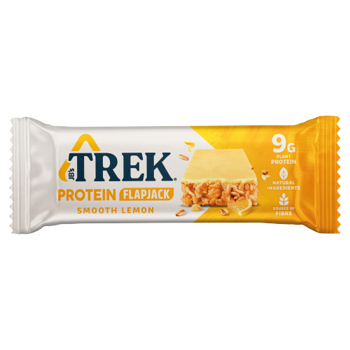 TREK SMOOTH LEMON PROTEIN FLAPJACK 50G