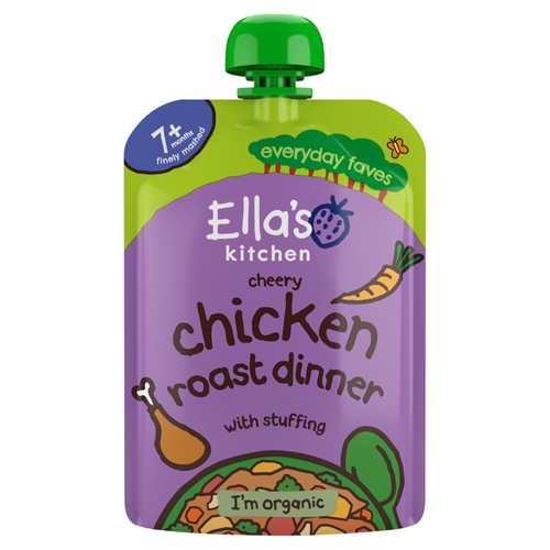 ELLA'S KITCHEN CHEERY CHICKEN ROAST DIN 130G