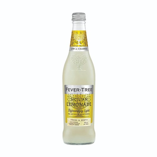 FEVER TREE LEMONADE LIGHT GLASS 500ML