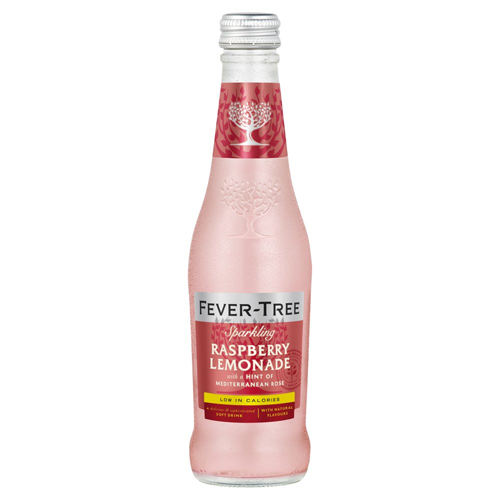 FEVER TREE SPARKLING RASPBERRY LEMONADE GLASS 275ML