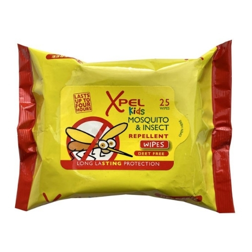 XPEL KIDS MOSQUITO REPELLENT WIPES 25S