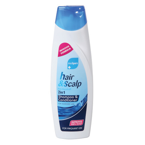 MEDIPURE HAIR & SCALP 2 IN 1 ANTI-DANDRUFF SHAMPOO AND CONDITIONER 400ML