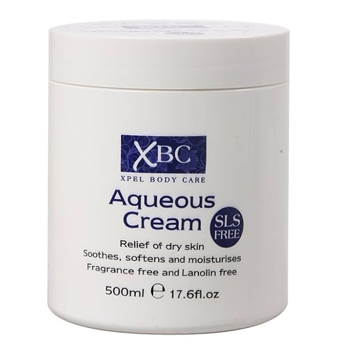 XBC AQUEOUS CREAM SLS FREE JAR 500ML