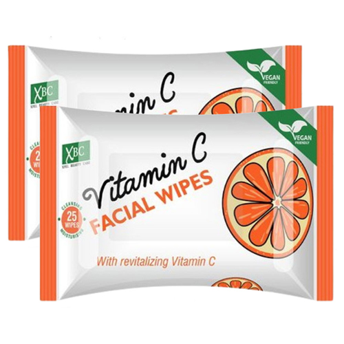 XBC VITAMIN C TWIN PACK WIPES 2 X 25S
