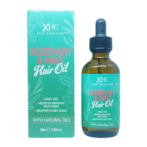 XHC ROSEMARY & MINT HAIR OIL 60ML