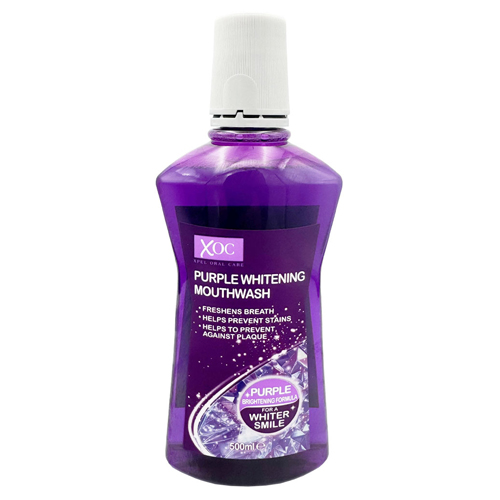 XOC PURPLE MOUTHWASH 500ML
