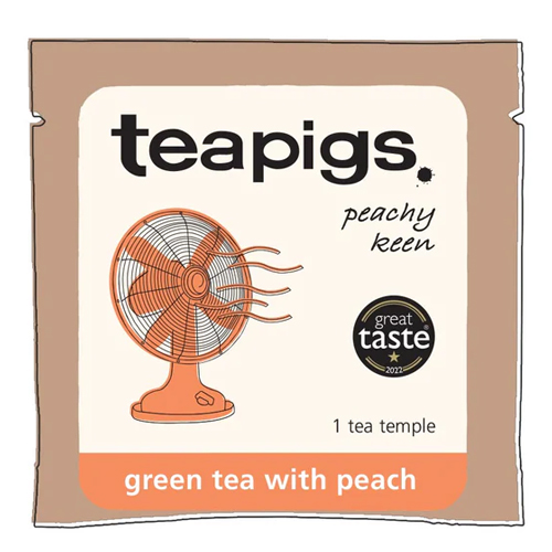 TEAPIGS GREEN TEA WITH PEACH 50S