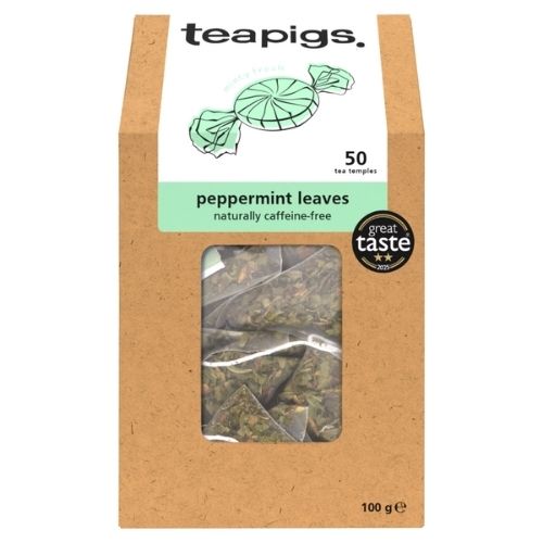 TEAPIGS PEPPERMINT LEAVES TEABAGS 6X 50X 2G