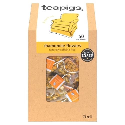 TEAPIGS CHAMOMILE FLOWERS TEABAGS 6X 50X 1.5G